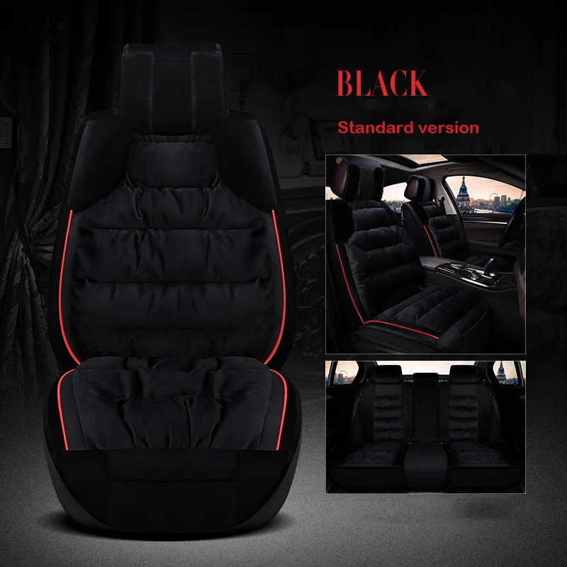 Набор чехлов для автомобильных сидений GEEAOK универсальные seat ibiza 6l 6j leon mk2 3 alhambra altea