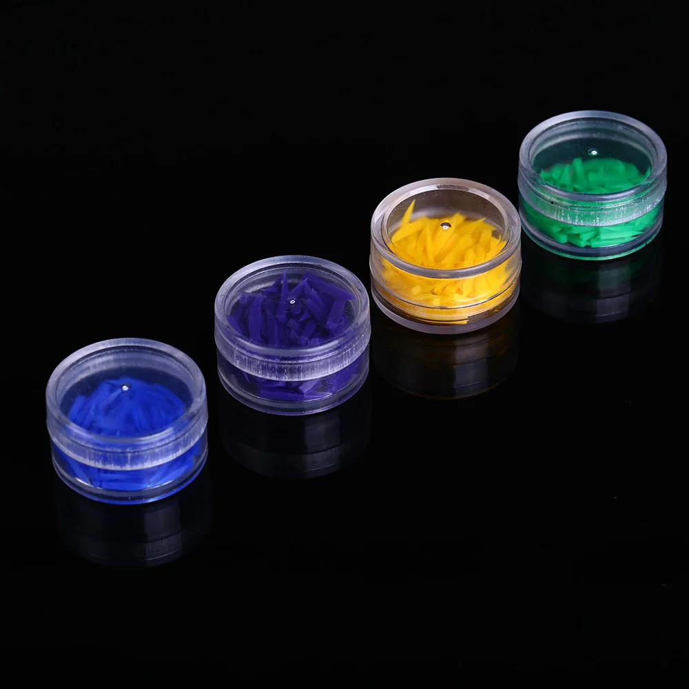 Одноразовые стоматологические клинья для зубов пластиковый материал 4 цвета