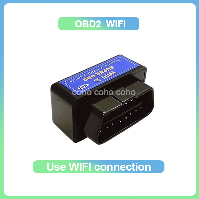 OBD2 WIFI ELM327 OBD car detector digital display computer Android radio navigator modification accessories