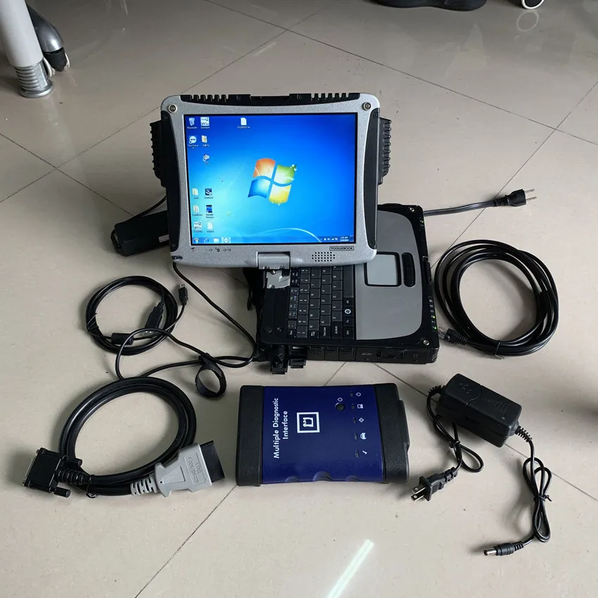 Для Gm Mdi Gds2 диагностический инструмент с программным обеспечением CF19 4GB ноутбук