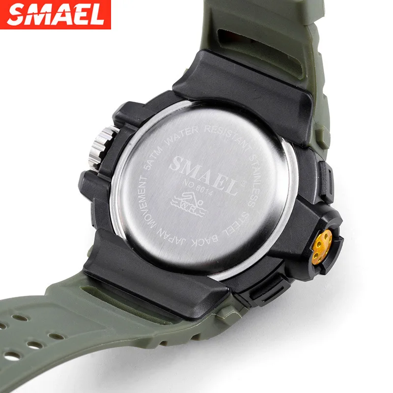 

New Men's Electronic Watch Multi-Functional Outdoor Sports Timing Trendy All-Match Men's and Women's Watch 2021
