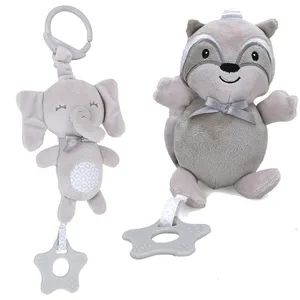 Детские погремушки, Мультяшные животные, плюшевый Колокольчик для рук, детский прорезыватель, подвесные погремушки для младенца, одеяло, игрушки, подарок