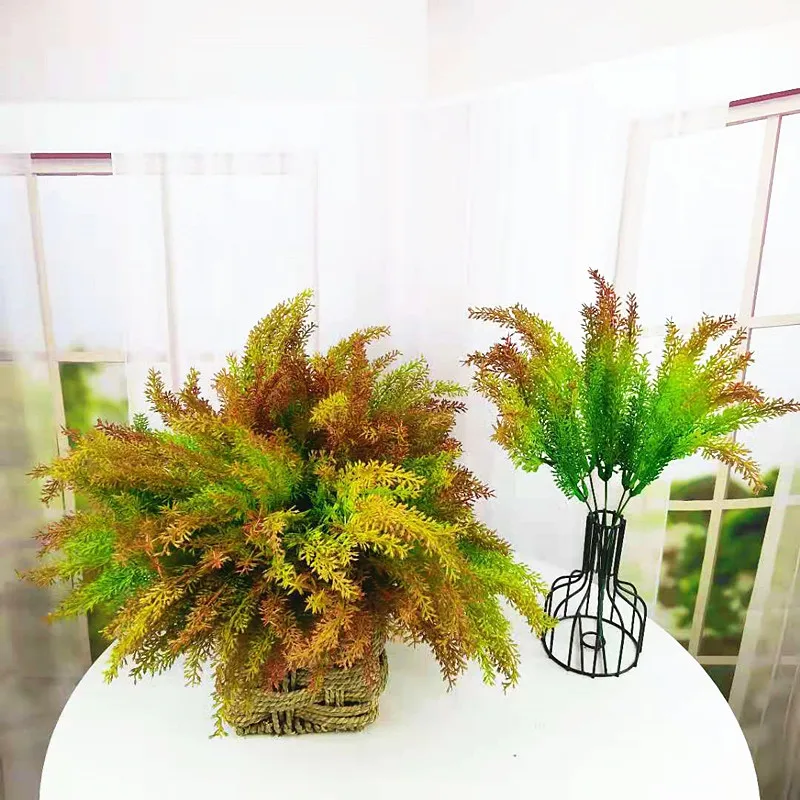 40 см искусственная шалфей трава букет тропических пластиковых редких растений