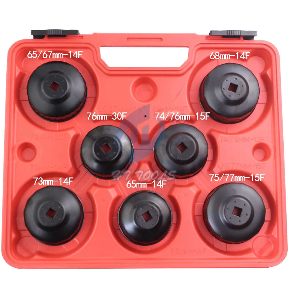 15 шт. крышка типа масляный фильтр удаление гаечный ключ топливный инструмент|oil