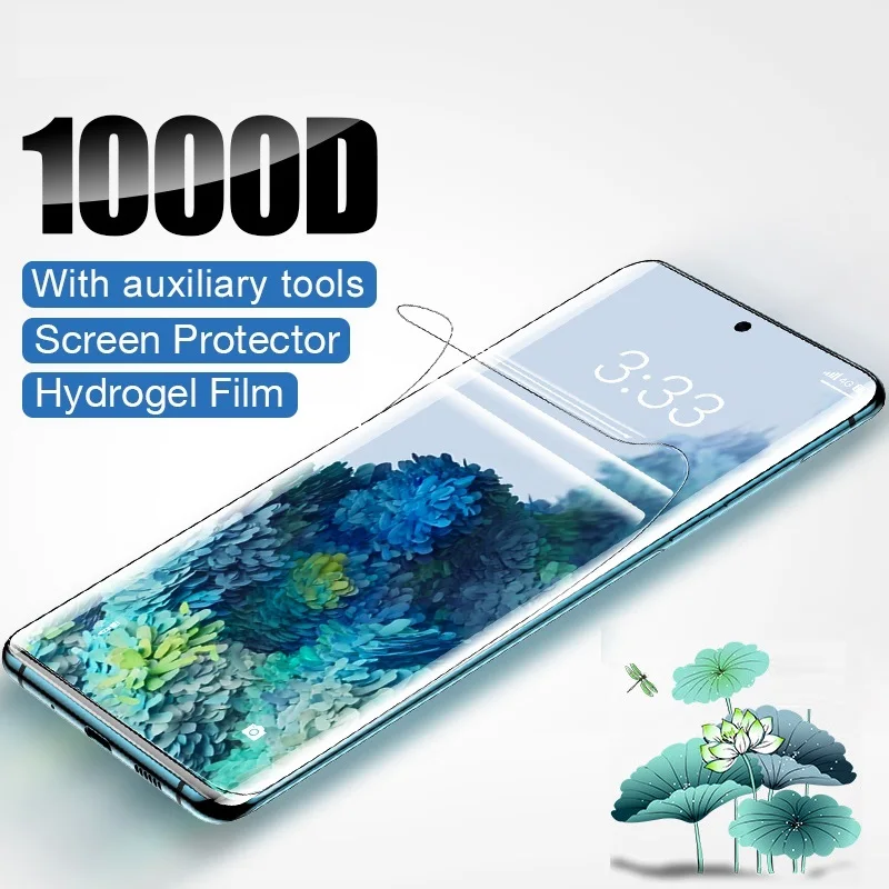 

Screen Protector on For Samsung galaxy note 20 ultra Protective Hydrogel Film galaxy s20 plus film for Samsung note20 ultra