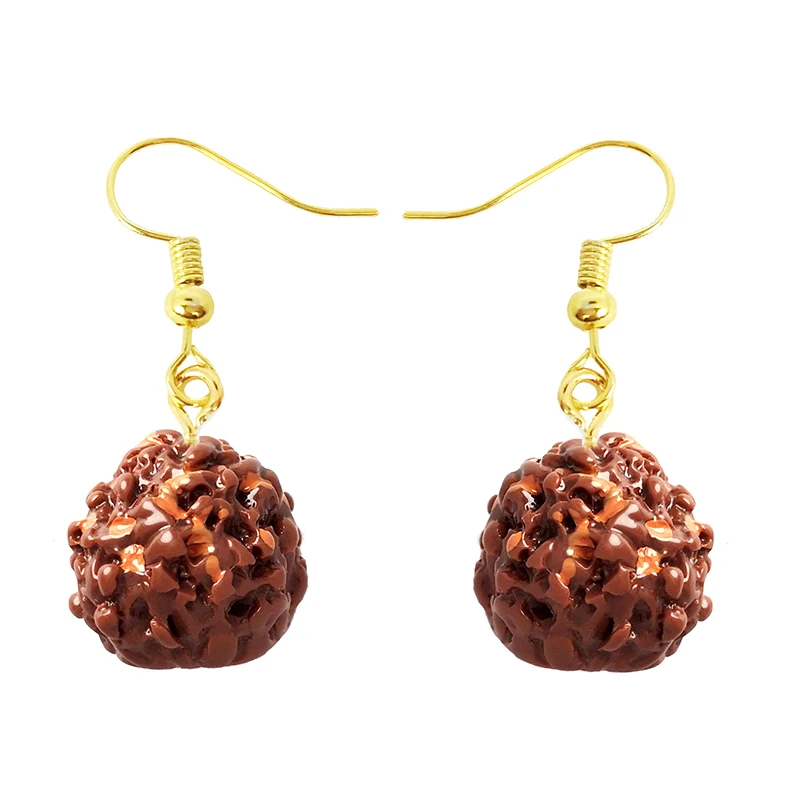 Серьги для женщин из полимера милые серьги девушек забавный подарок ручная