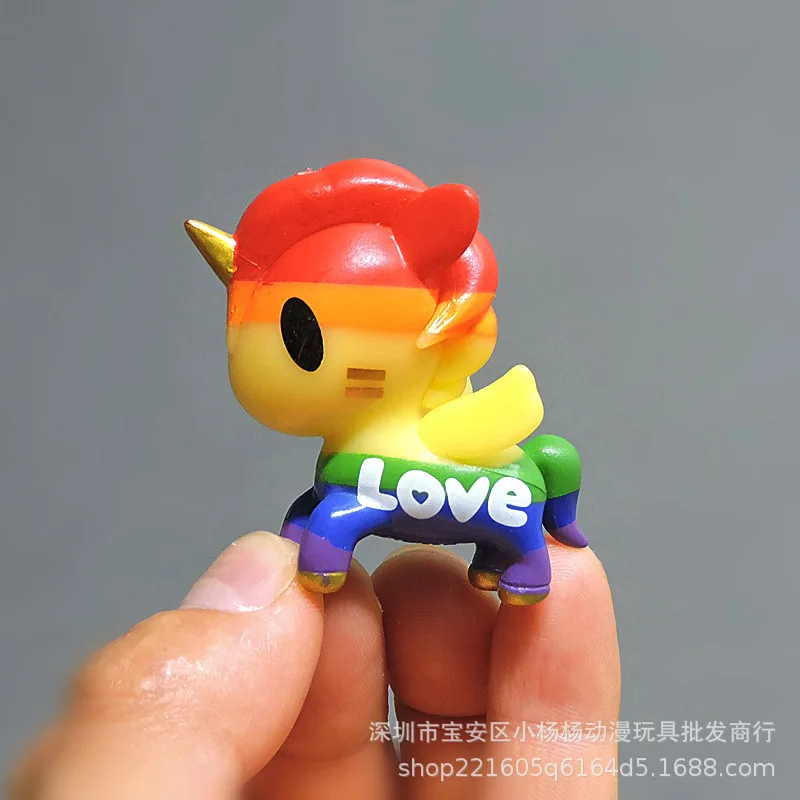 9 шт./лот Figma Подарки для женщин девушки Tokidoki Единорог фигурка мини Токидоки