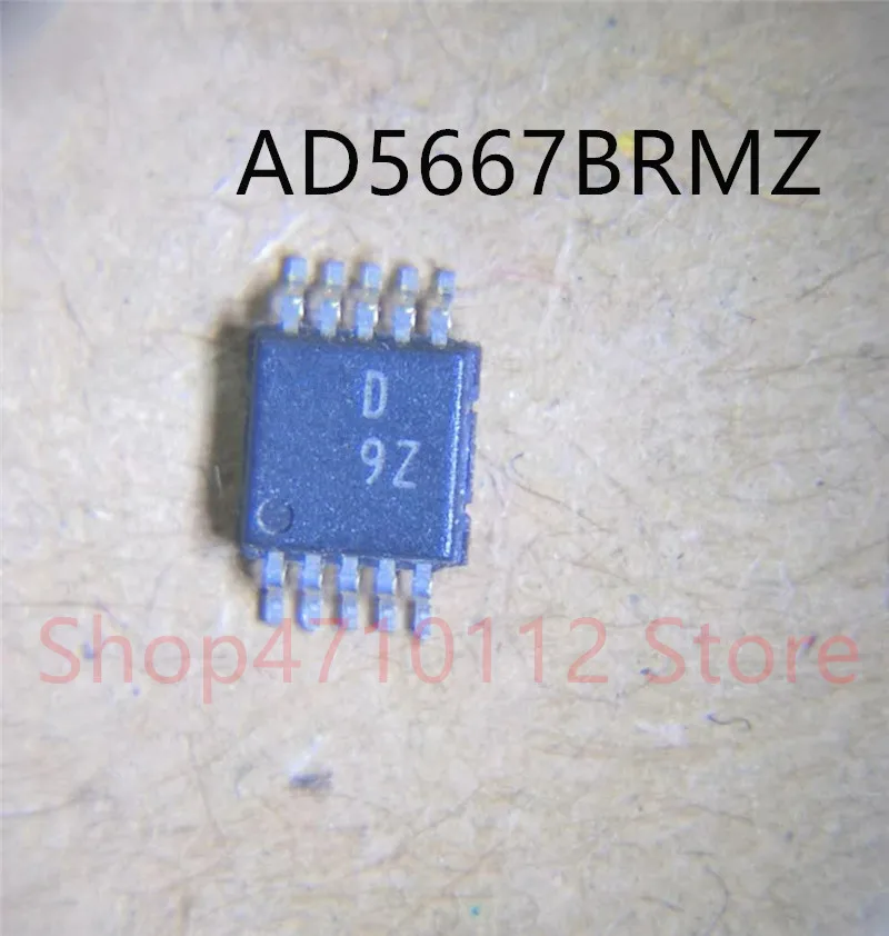 

Free shipping 10PCS/LOT NEW AD5667BRMZ AD5667BRM AD5667 MARKING D9Z MSOP-10