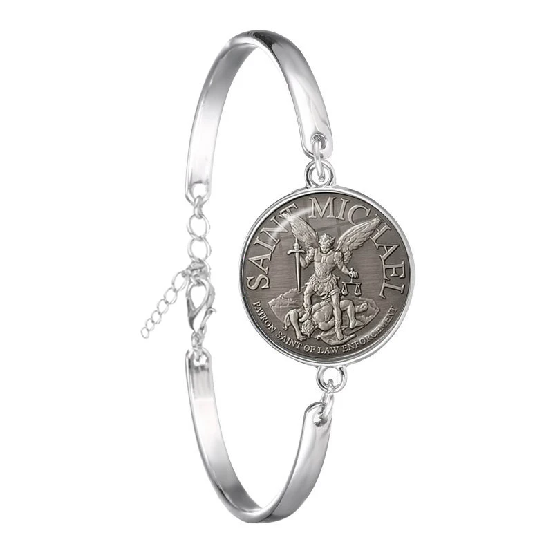 Модный браслет Archangel St. Daniel Protect Me Saint Shield очаровательный русский орходокс