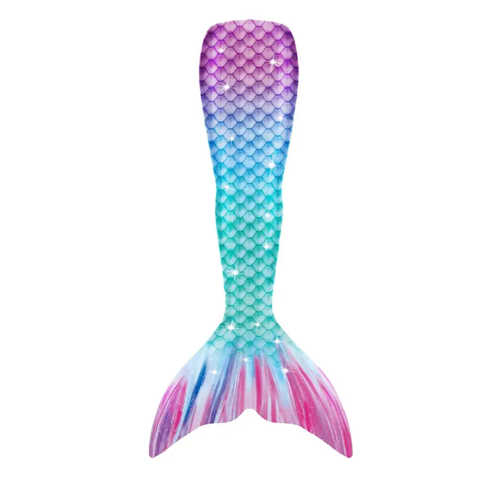 

New Girls Kids Mermaid Tail Bikini Bathing Suit Fancy Swimmable Wear Cosplay Costumes Children Swimwear Clothing No Flipper