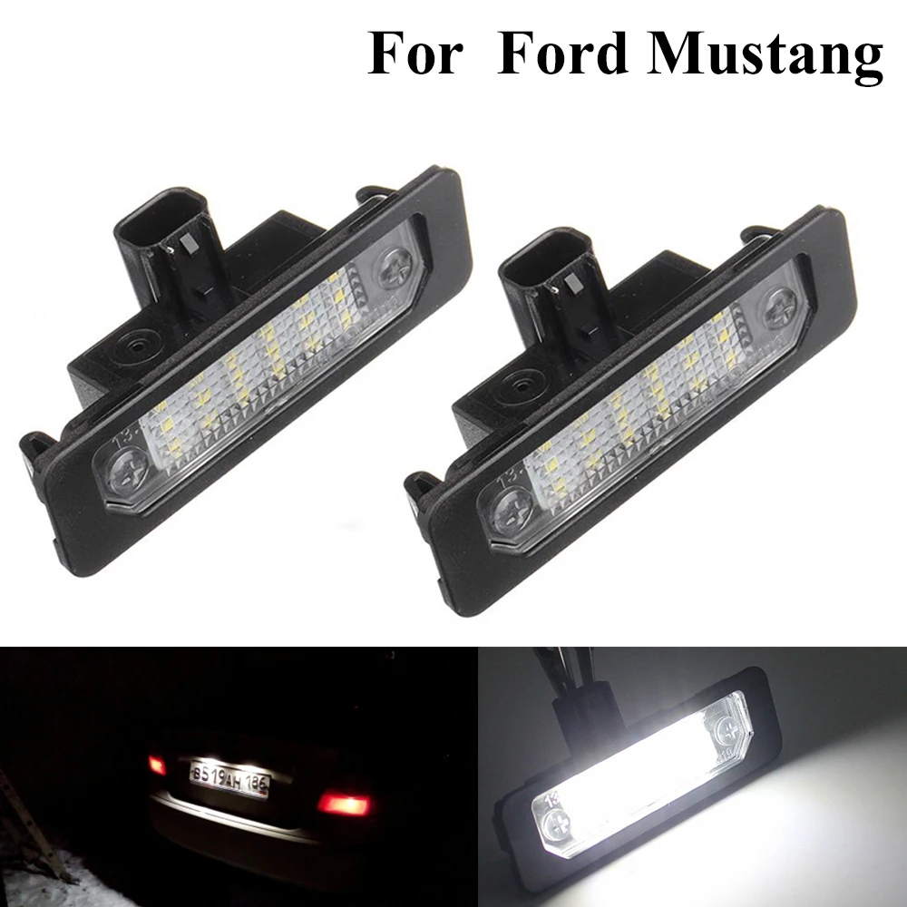 Для Ford Mustang 2010-2014 Focus Taurus Flex Fusion Mercury светодиодный автомобильный номерной знак