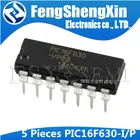 5 шт., флэш-Микроконтроллеры DIP PIC16F630 DIP-14 16F630, 14 контактов, 8 бит CMOS