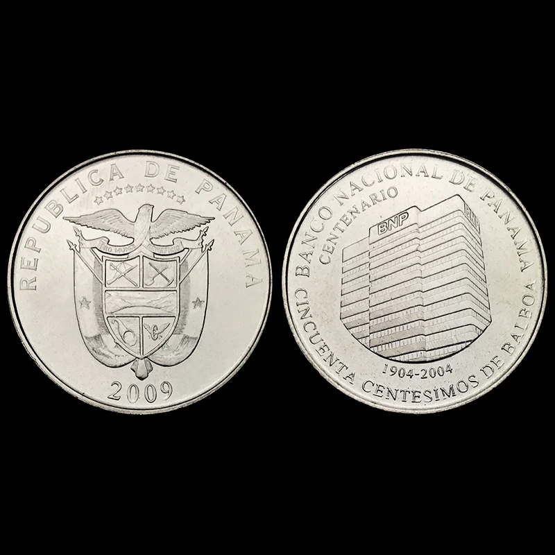 1/2 Balboa Coin 2009 Латиноамериканская 100% оригинальные монеты Новинка | Дом и сад