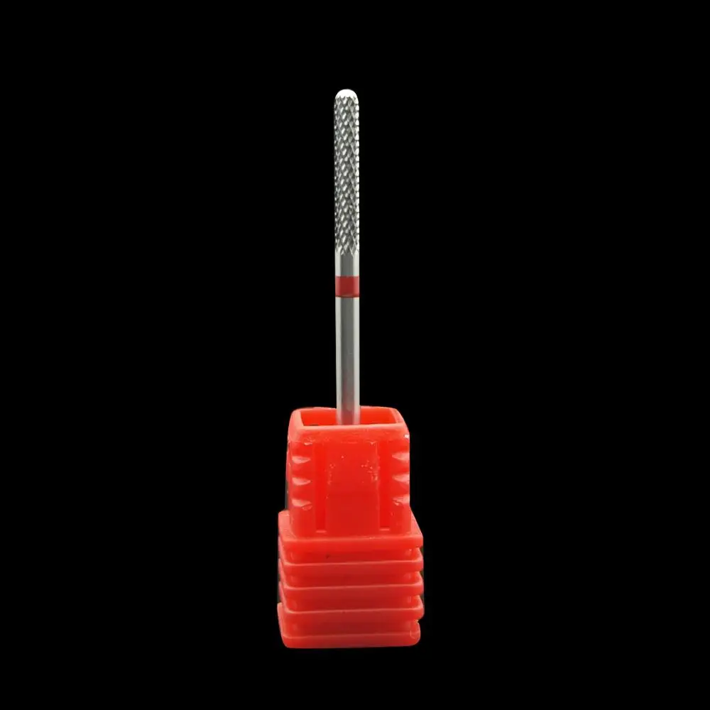 Fine EasyNail~ 3/32 ''вольфрамовое стальное сверло для ногтей пилка для ногтей Карбид насадка для удаления геля для ногтей чистящее сверло для ногтей 406502 - Цвет: Fine