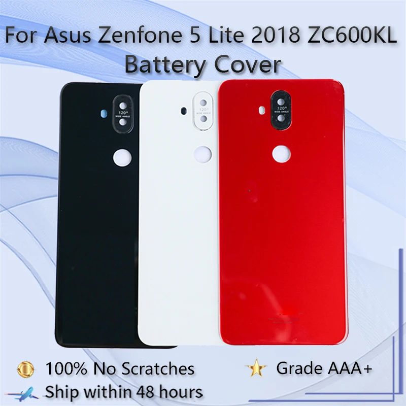 Новинка 6 0 задняя крышка для ASUS ZenFone 5 Lite 2018 ZC600KL X017DA X017D батарейного отсека
