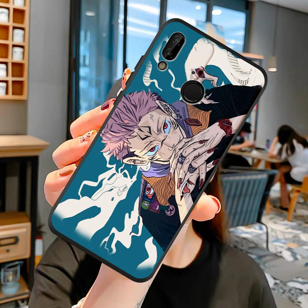 

Cartoon Anime Jujutsu Kaisen Yuji Itadori for HuaweiP50 P40 P30 P20 P10 P8 Lite 2017 Mate 30 20 10 Lite Pro Phone Case Funda