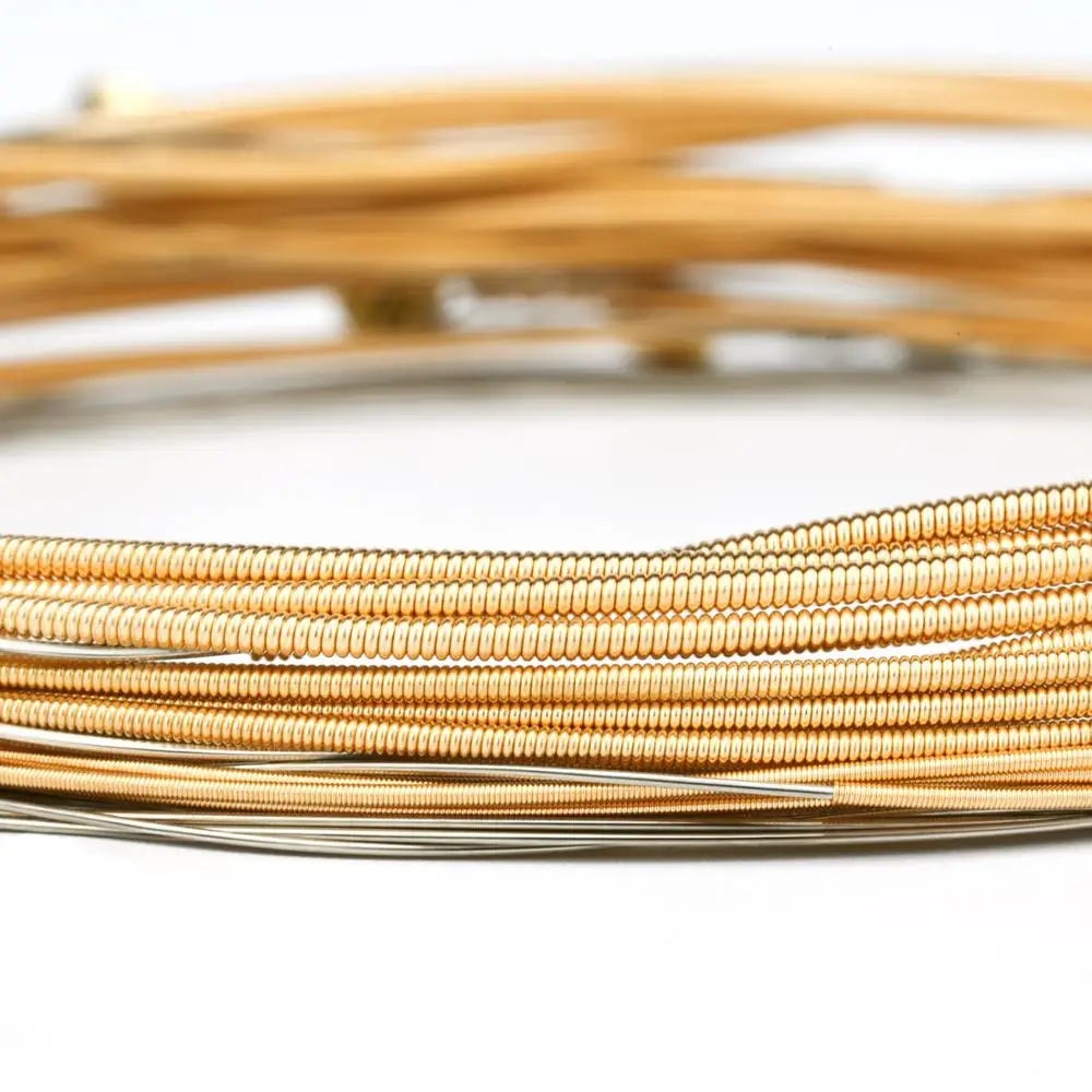 Доннер акустическая гитарные струны фосфористая с бронзовой обмоткой 6 шт./компл.