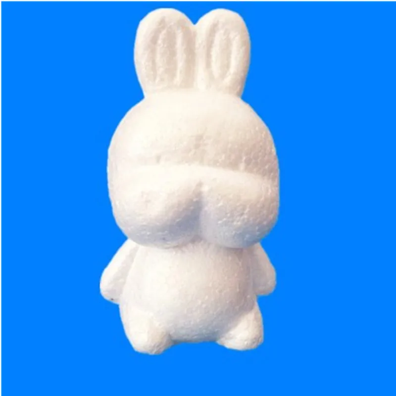 1 шт. пенополистирол кролик собака белая поделка для украшения вечеринки сделай