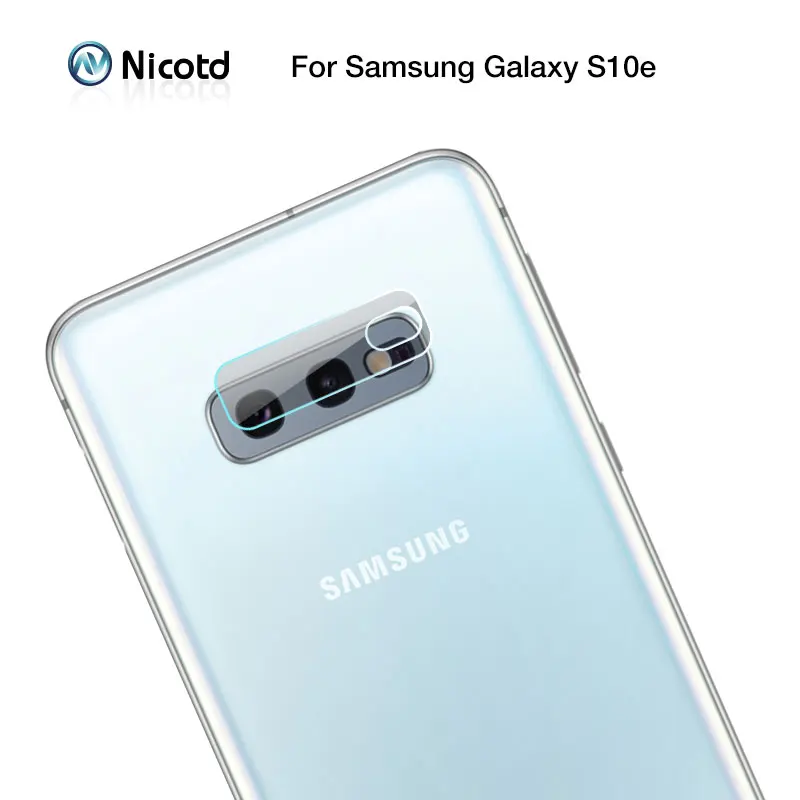 10 шт. закаленное стекло для объектива задней камеры Galaxy S10e Защита экрана Samsung S10 Plus
