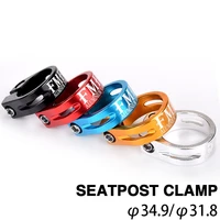 aluminium alloy mtb road bicycle seatpost clamp bike cycling fixed gear seat post tube clip 31 8mm 34 9mm