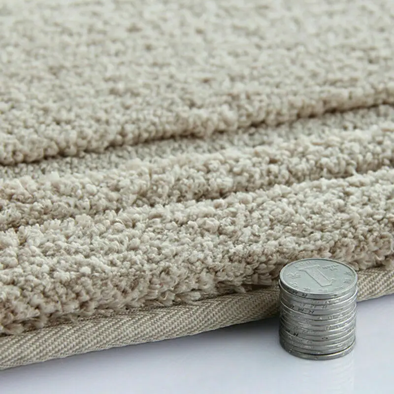 

1PC High Quality Bath Mat 43x61cm Non-slip Bathroom Carpet Microfiber Rug Kitchen Bedroom Toilet Mat for Floor Car Decor