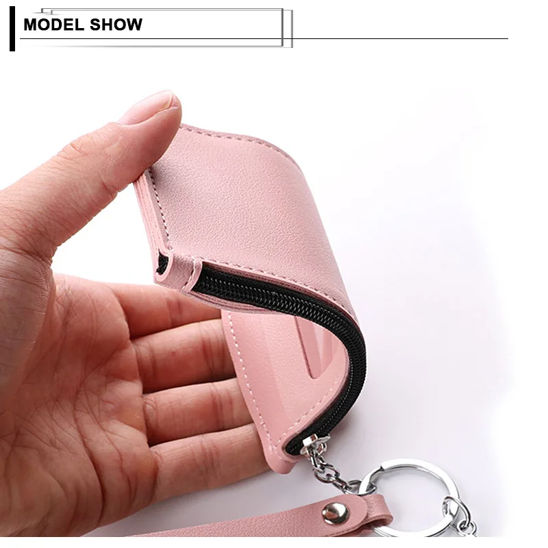 2020 New Women Wallet Multi-card Position Card Holder Pull Key ID Name Badge Keychain Coin Purse Lanyard Over | Багаж и сумки