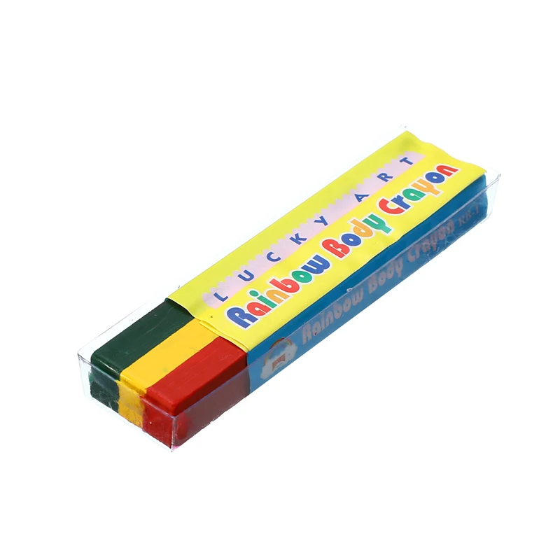 Водонепроницаемый радужного тела Краски УФ боди арт ing макияж тату Чистка для