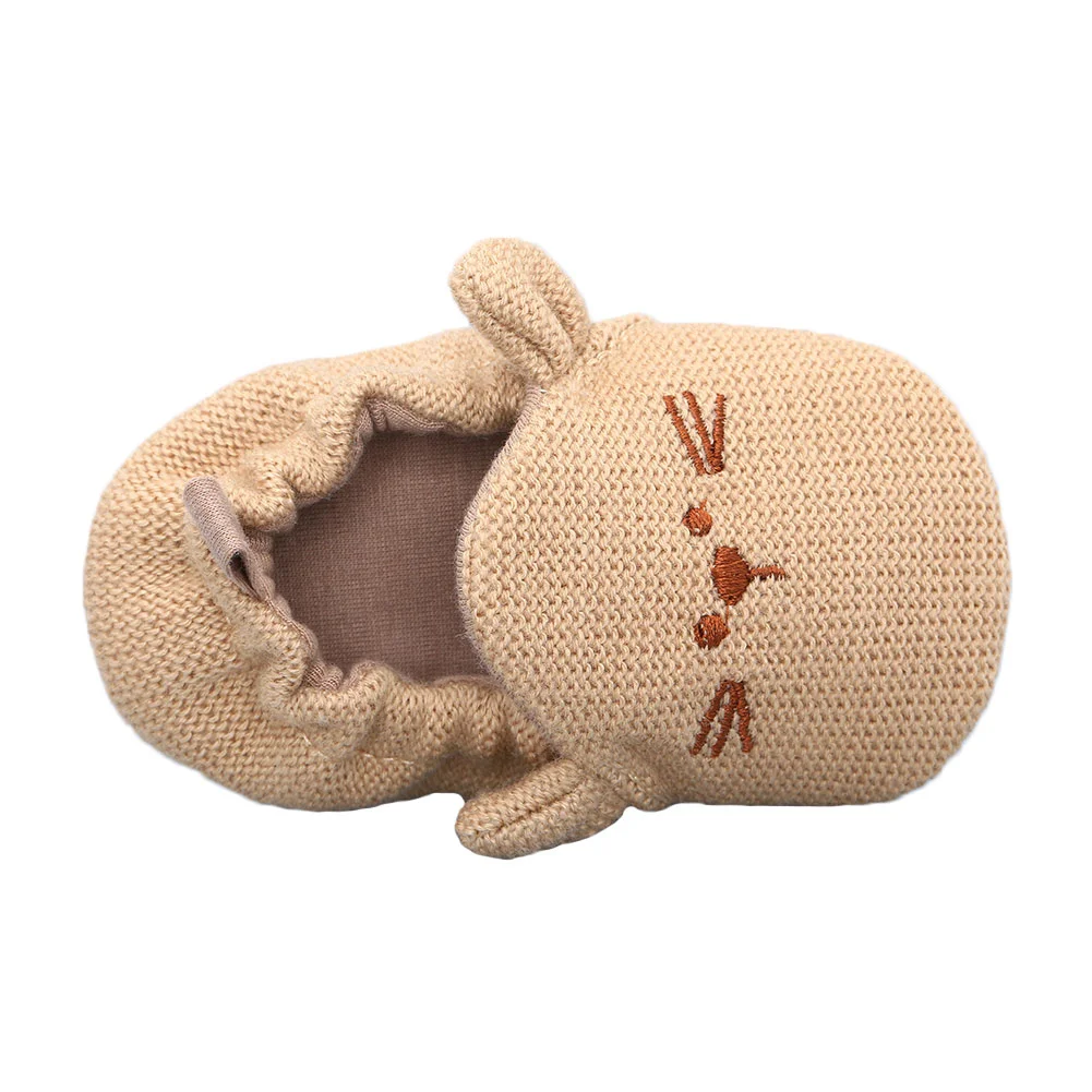 Cartoon knitted cotton baby shoes|Обувь для детей с мягкой подошвой| |