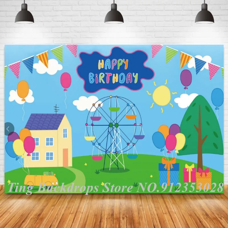 Виниловый фон для детской фотосъемки на день рождения | Электроника