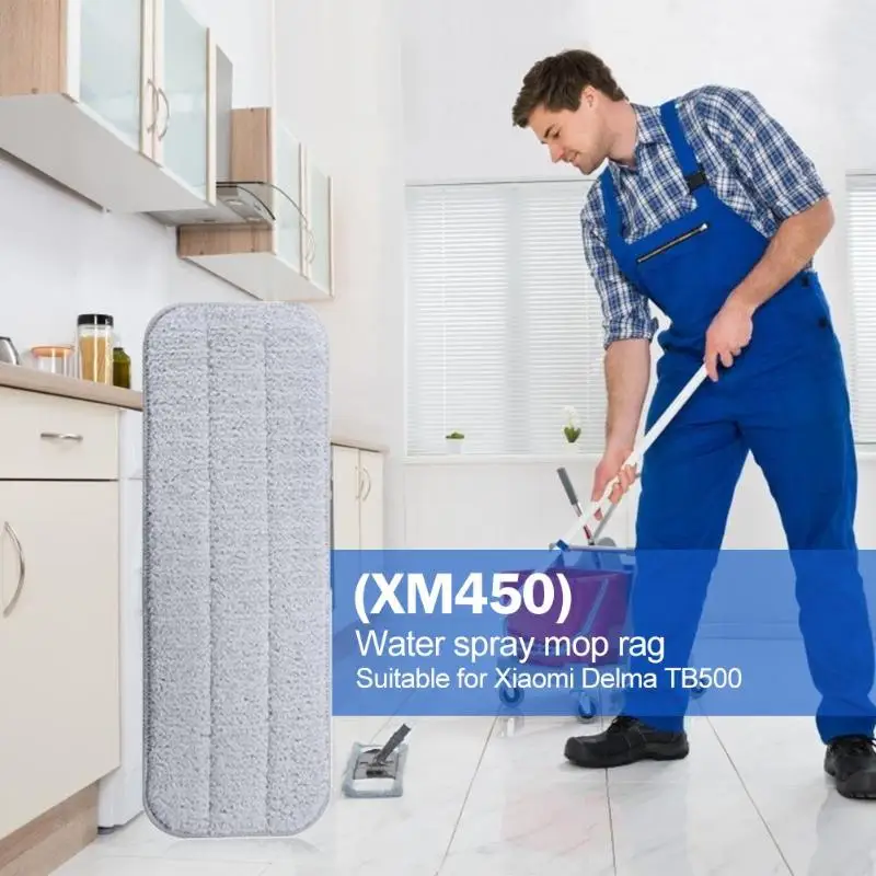 2 шт Замена швабры тряпки Тряпки Для Xiaomi Mijia Deerma 360 Поворотный со спреем швабры