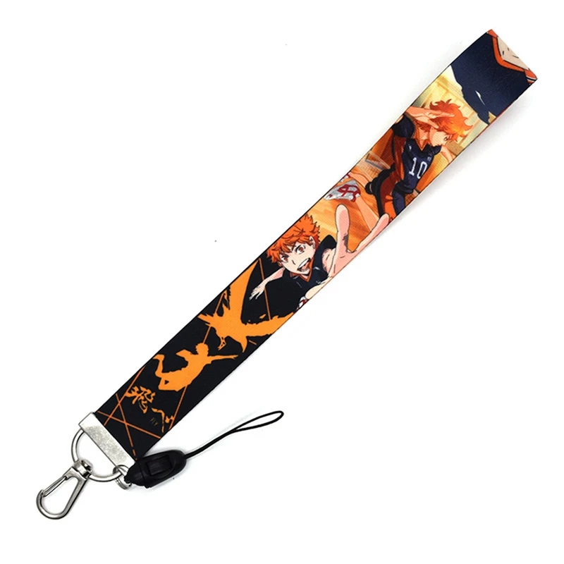 

Anime Haikyuu Phone Lanyard Colorful Cartoon Neck Strap for Mobile Phone ID Card Badge Holder Pendant Key Chain Hanging Rope