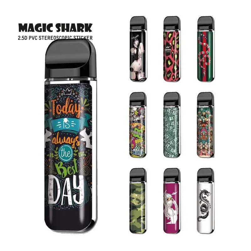 Леопардовый Змеиный армейский Дракон сексуальная девушка Деньги Доллар вейп