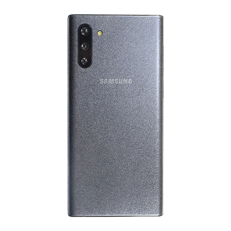 Для samsung Galaxy Note 10/10 + плюс задняя крышка из углеродного волокна/наклейка для