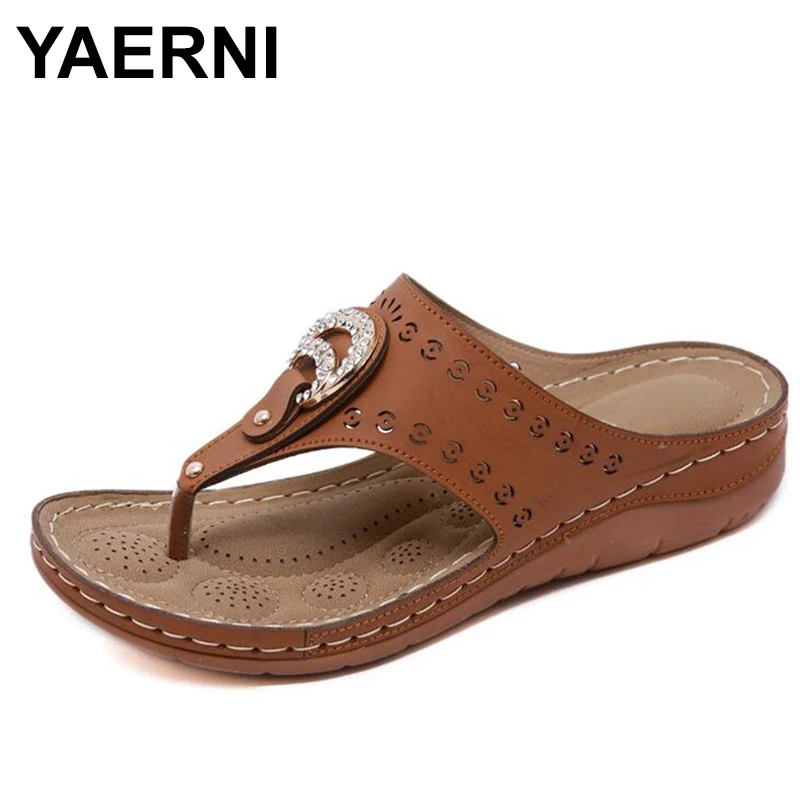 

Шлепанцы YAERNI женские, на платформе, повседневные, мягкие, летние, 2020