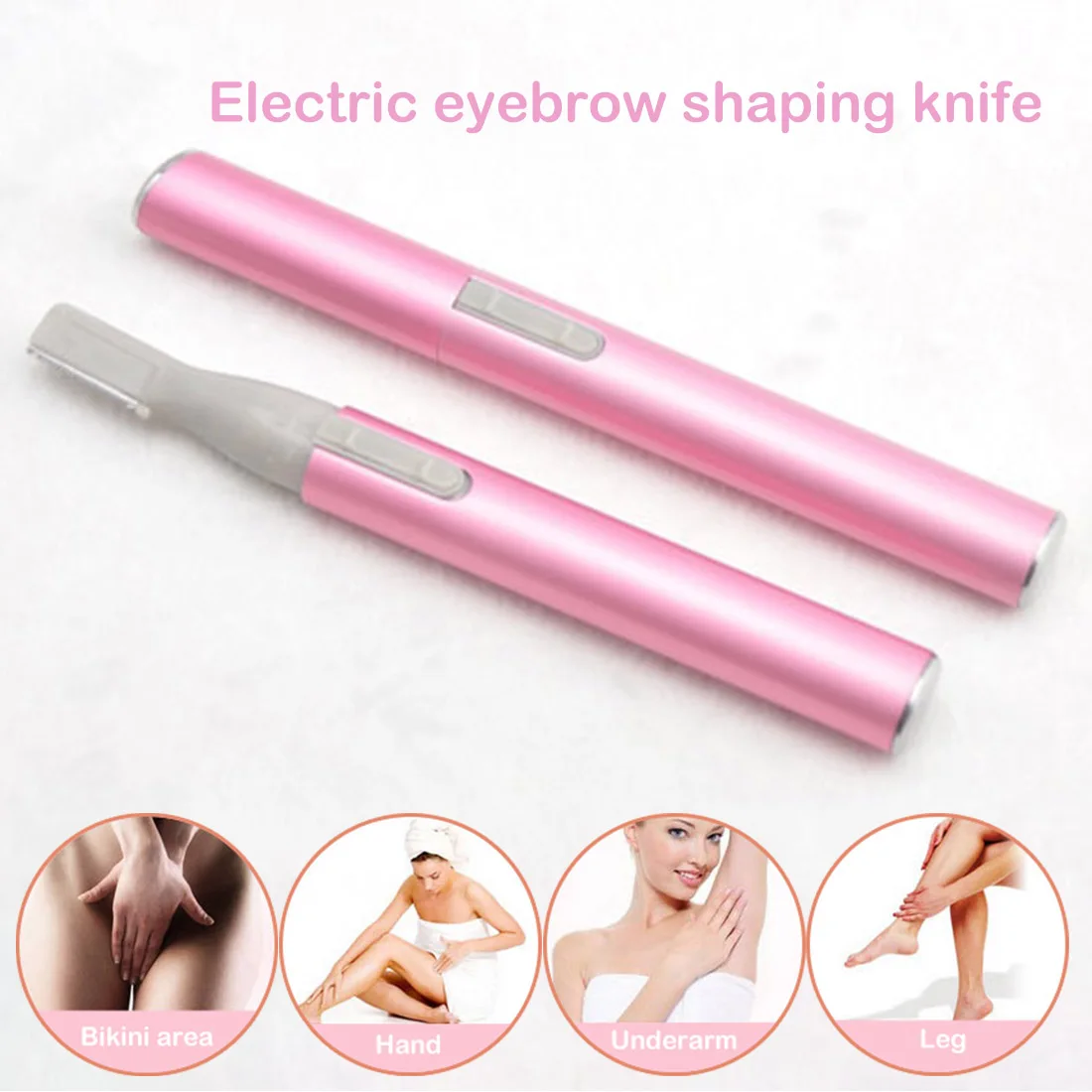 Новый электрический триммер для бровей портативный прибор удаления волос