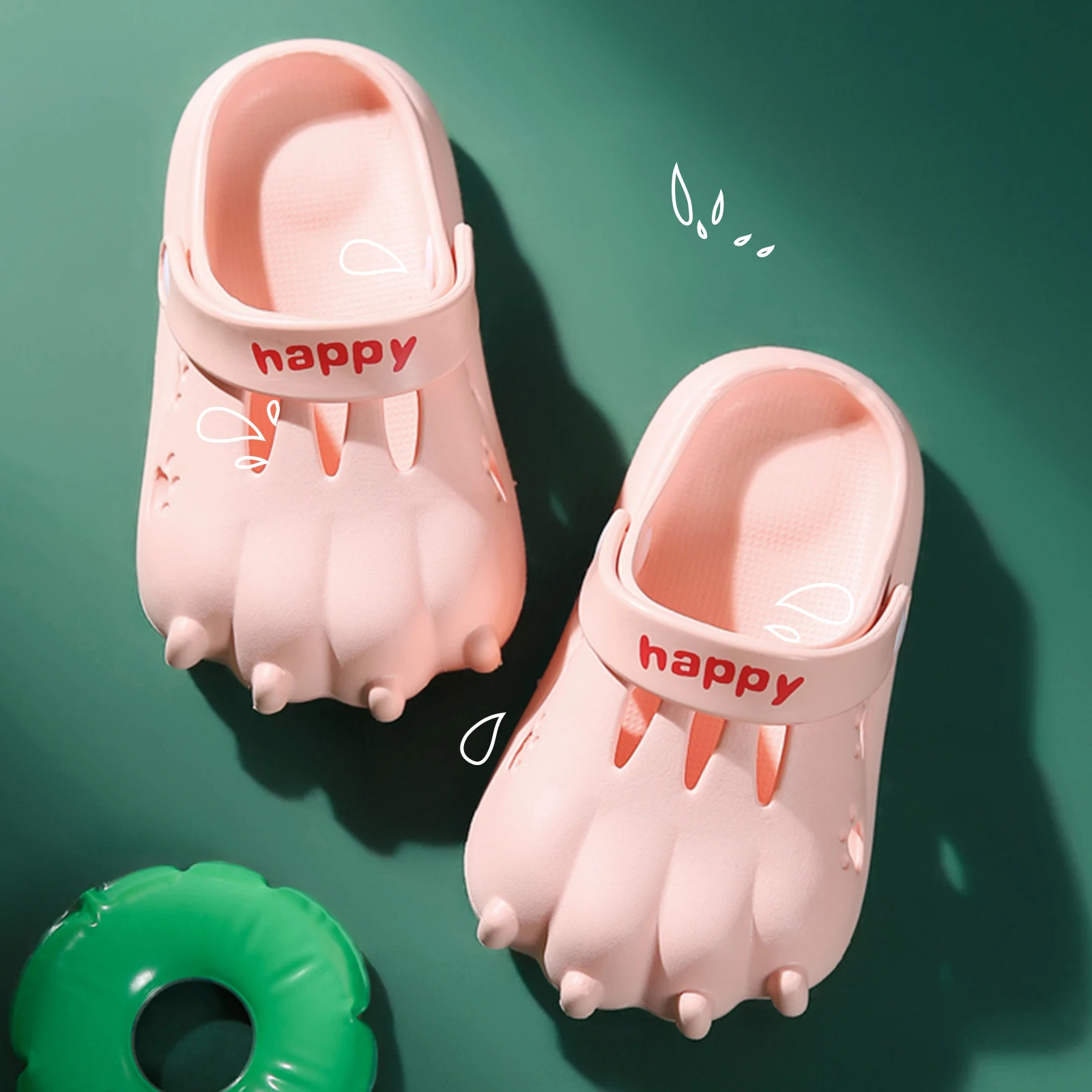 

New Children Kids Boy Girl Indoor Sandals Summer Comfort Garden Beach Slippers Sandals Animals Baby Outdoor Shoes For Girls Boys