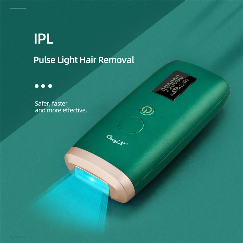 

CkeyiN 990,000 Flashes IPL Permanent Hair Removal Device Professional Home Use Laser Epilator Painless Women Men Trimmer Shaver