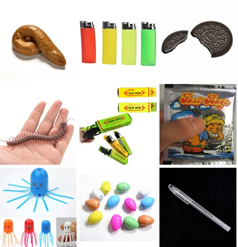 Игрушка сюрприз мульти новинка фальшивое печенье в виде какашки улыбки медузы