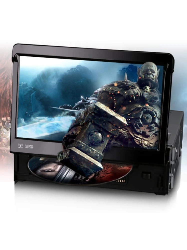 

Android Car Radio Retractable MP3 1 Din 7" Car Multimedia Player with GPS Navigation AUTO DVD PLAYER Touch Screen GPS Wifi