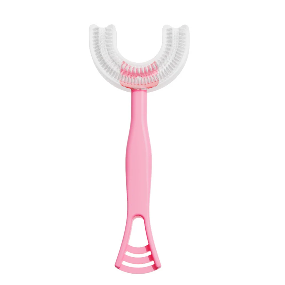 

Childrens U-shape Toothbrush For 360 Degree Thorough Cleansing Baby Soft Infant Tooth Teeth Clean Brush Baby Oral Health Care