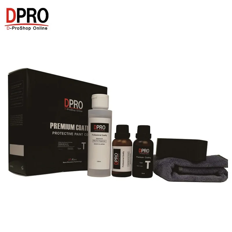

Car Paint Glass Plated Crystal Coating Agent Japan New Products Import Liquid Set