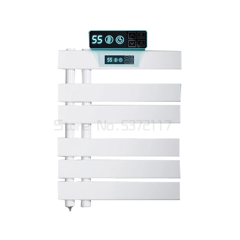 

Bathroom electric towel rack household bathroom carbon fiber intelligent towel drying rack