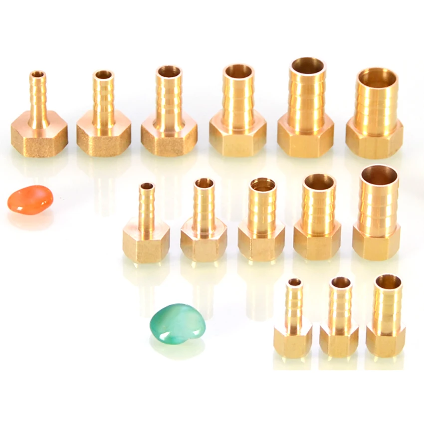 Латунный штуцер с наружной резьбой BSP 1/8 дюйма 1/4 3/8 x 4/6/8/10/12/14/16/19 мм хвостовой