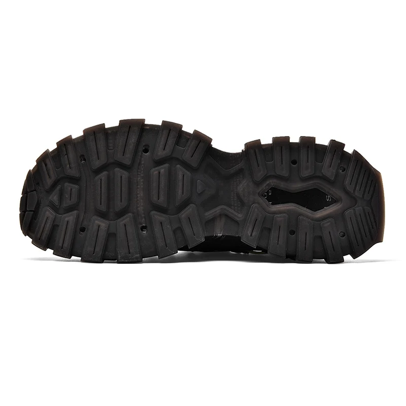

Waterproof Men's Running Shoes Leather Sneakers Unique Chunky Sole High-quality Cushioning Athletic Jogging Sport Gym Shoes