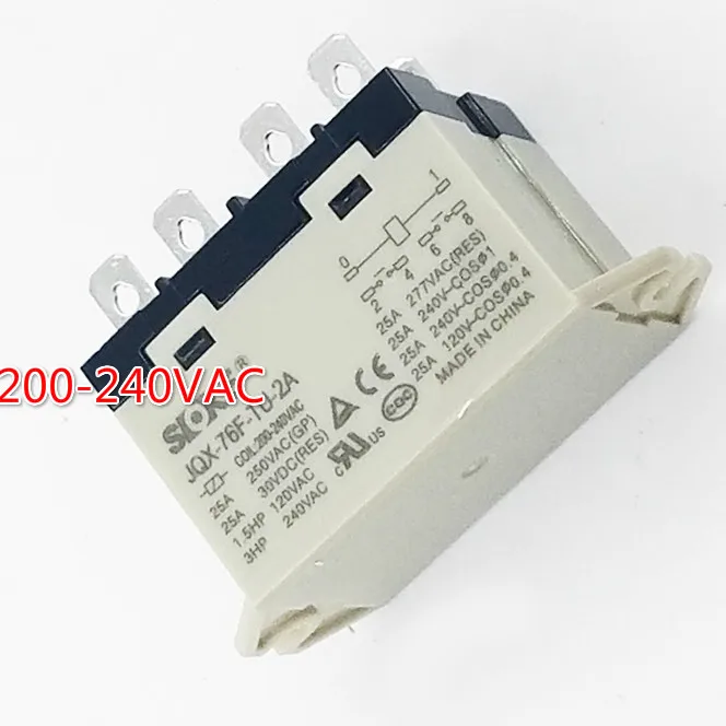100% новый 1 шт./лот JQX-76F-TU-2A 200-240VAC 380-400VAC PIN6 | Электронные компоненты и принадлежности