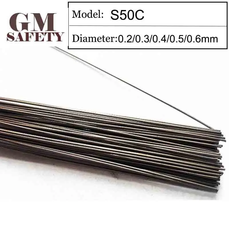 Материал сварочной проволоки GM S50C 0,2/0,3/0,4/0,5/0,6 мм, пресс-форма для лазерной сварки, наполнитель 200 шт./1 трубка GMS50C