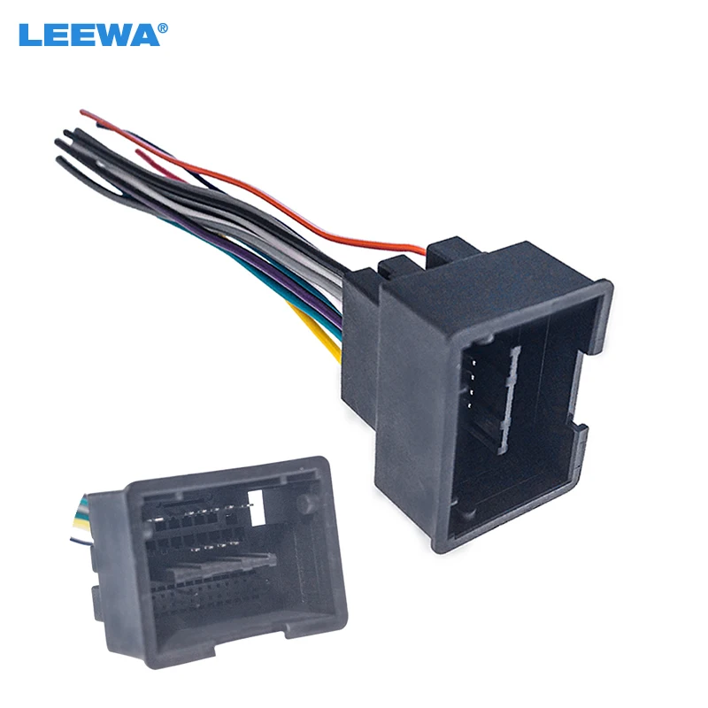 

LEEWA Car Stereo Audio Installation Wiring Harness Adapter For Chevrolet Cruze Aveo Malibu ISO Radio CD/DVD Cable #CA6078
