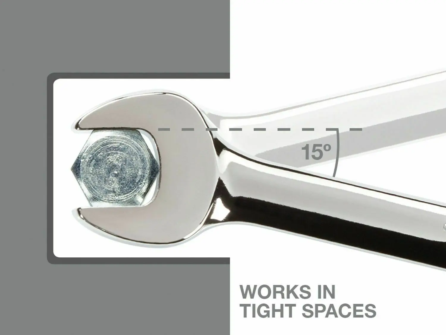 Набор метрических комбинированных гаечных ключей 18792 15 шт. 8 мм до 22 12-точечный