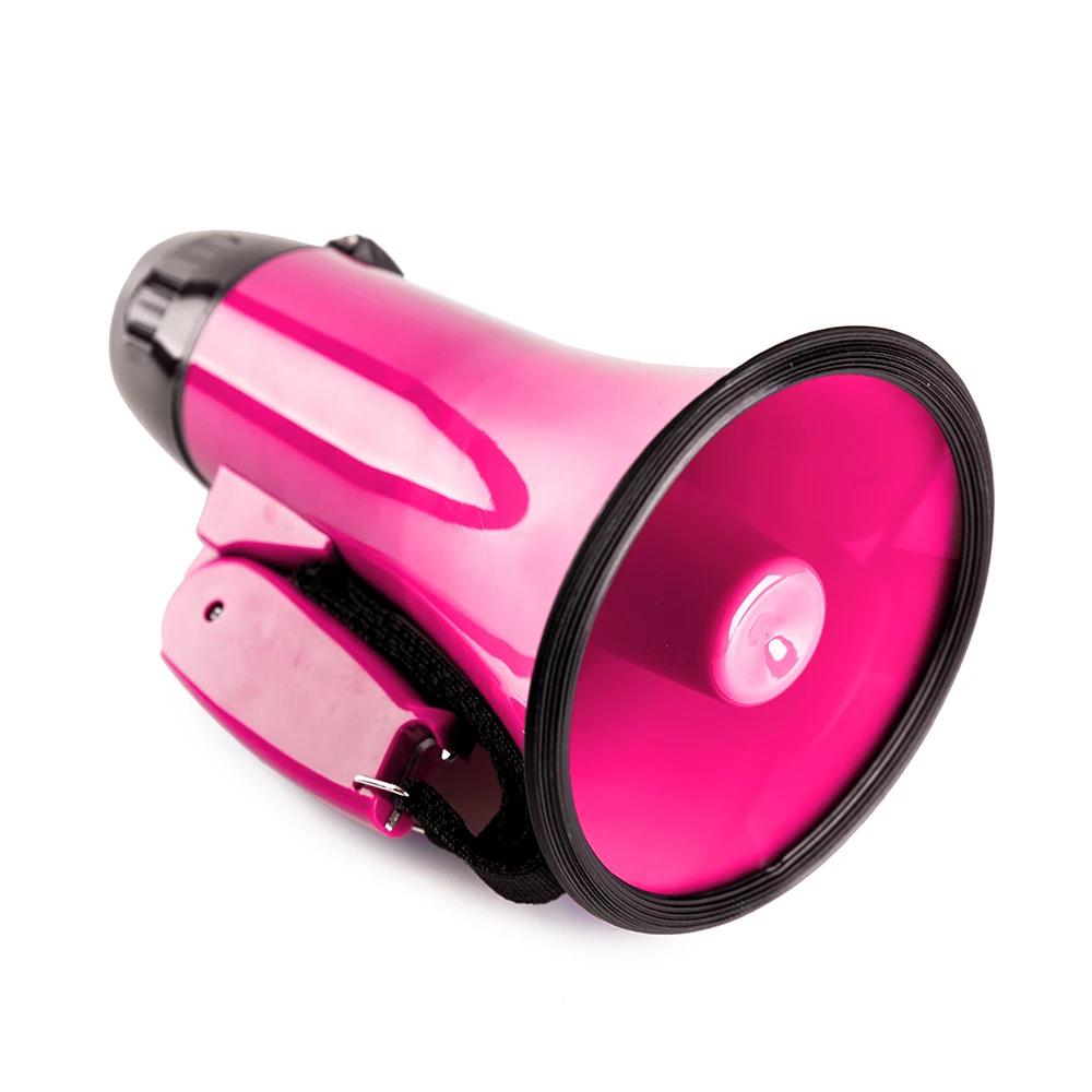 Портативный ручной 25 Вт Bullhorn Мегафон с сиреной громкий динамик запись Рог гид динамик s