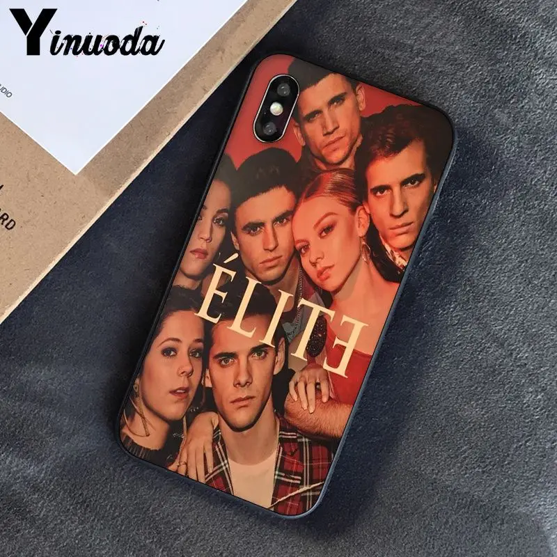 Yinuoda испанский ТВ серия Elite Новинка Fundas чехол для телефона iPhone X XS MAX 6 6s 7 7plus 8 8Plus 5 5S